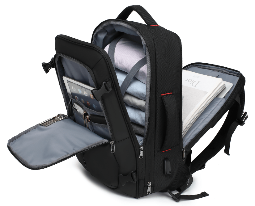 Premium laptop backpack bag with external usb port
